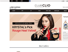 Tablet Screenshot of clubclio-en.com